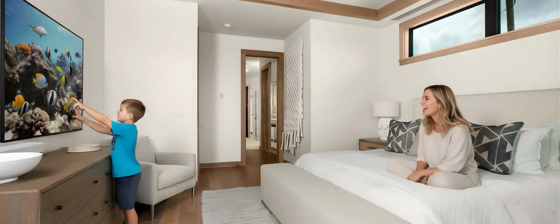 expérience client immersive hôtel